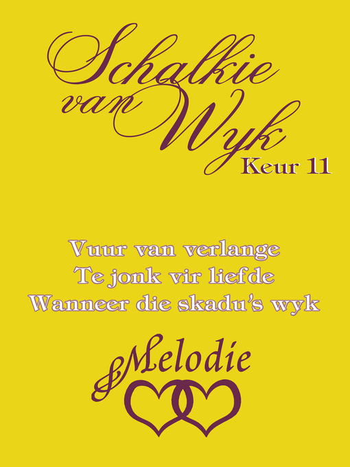 Title details for Schalkie van Wyk Keur 11 by Schalkie van Wyk - Wait list